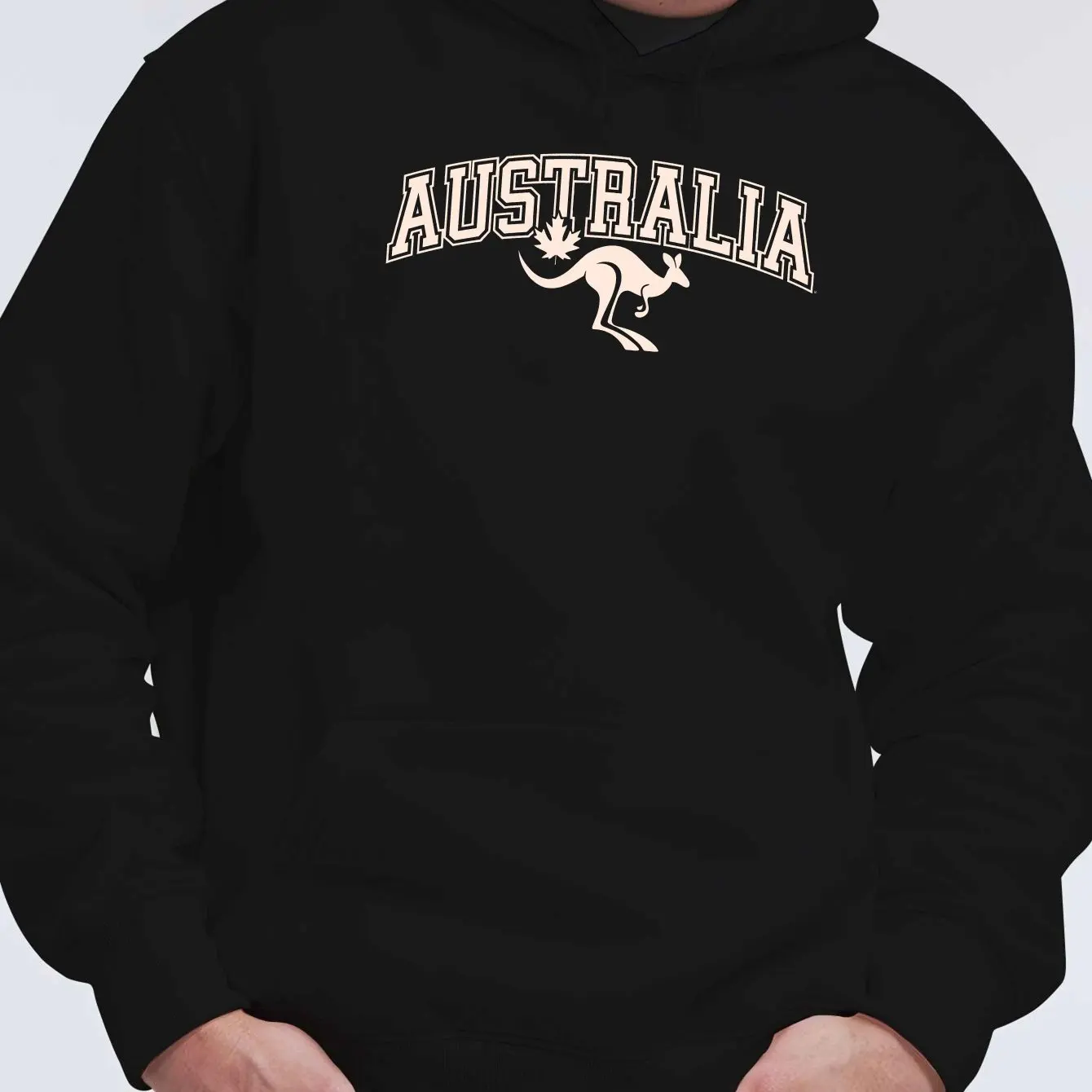 Winter Clothing Australia - Avustralya Kanguru Desenli Yeni Sonbahar ve