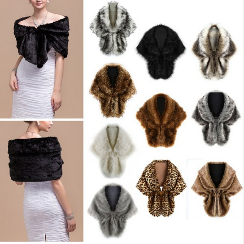 Winter Clothing Women Sale - Düz Renk Suni Kürk Uzun Peluş