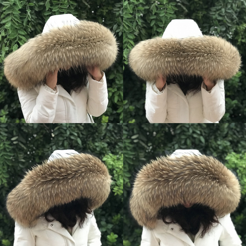 Winter Clothing Women Sale - Kürk yaka kadın kış doğal rakun