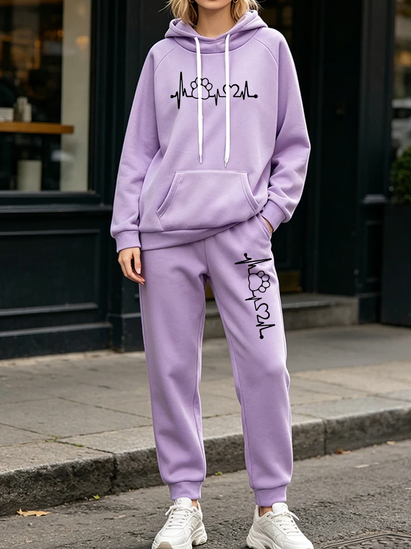 Winter Clothing Women'S - Moda kadın 2 Adet Setleri Sonbahar