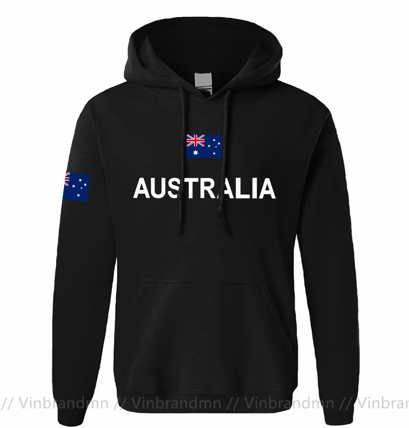 Winter Clothing Australia - Avustralya Topluluğu kapşonlu erkek kazak ter