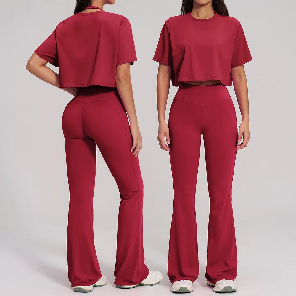 Winter Clothing Trends For Women - 2 Parça Yoga Seti Spor Kıyafeti
