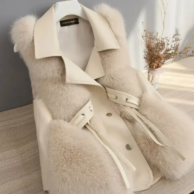 Winter Clothing Sale Women - Düz Renk Yelek Kadın Dantel Up