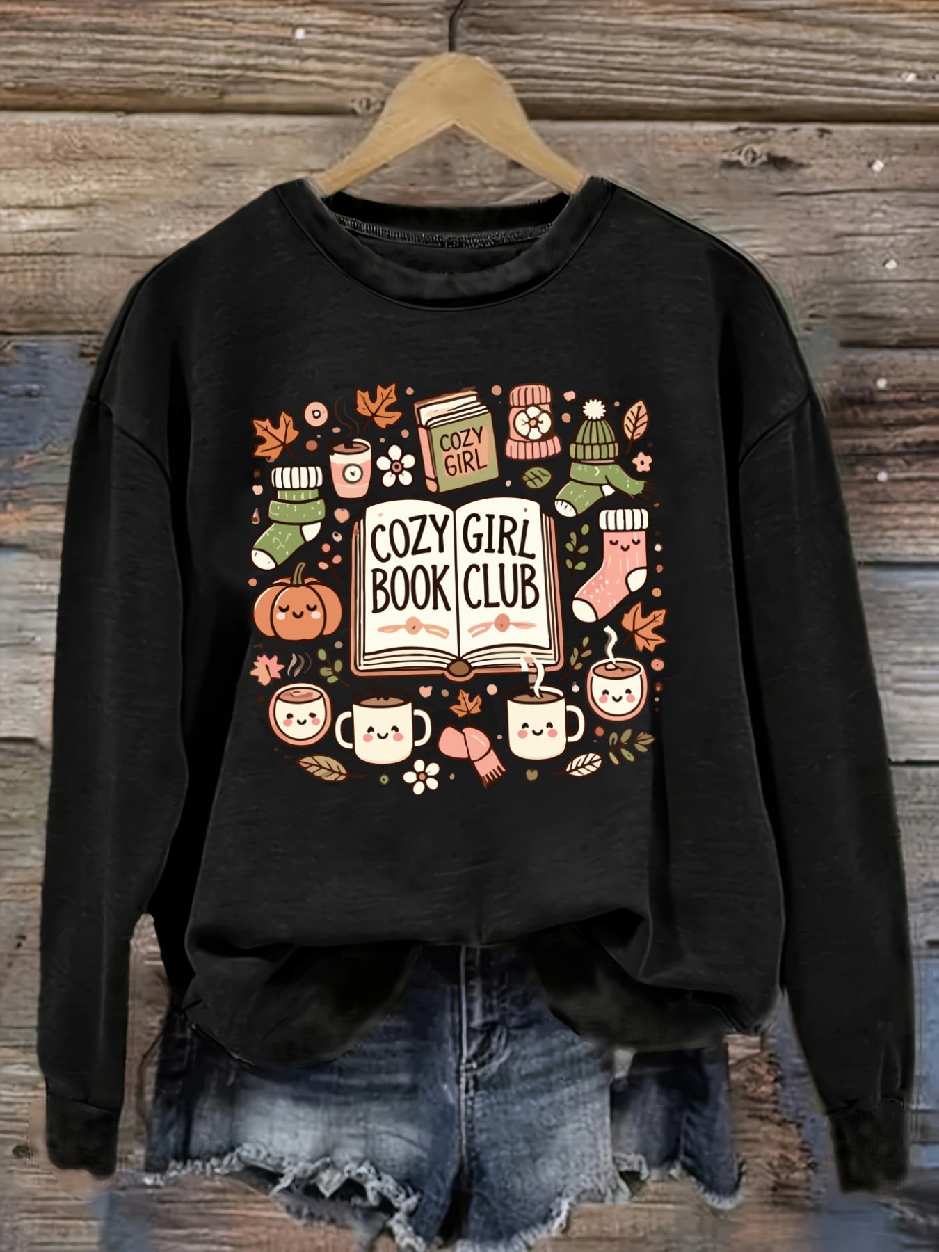 Winter Clothing Girls - Kadın Günlük Uzun Kollu Bisiklet Yaka