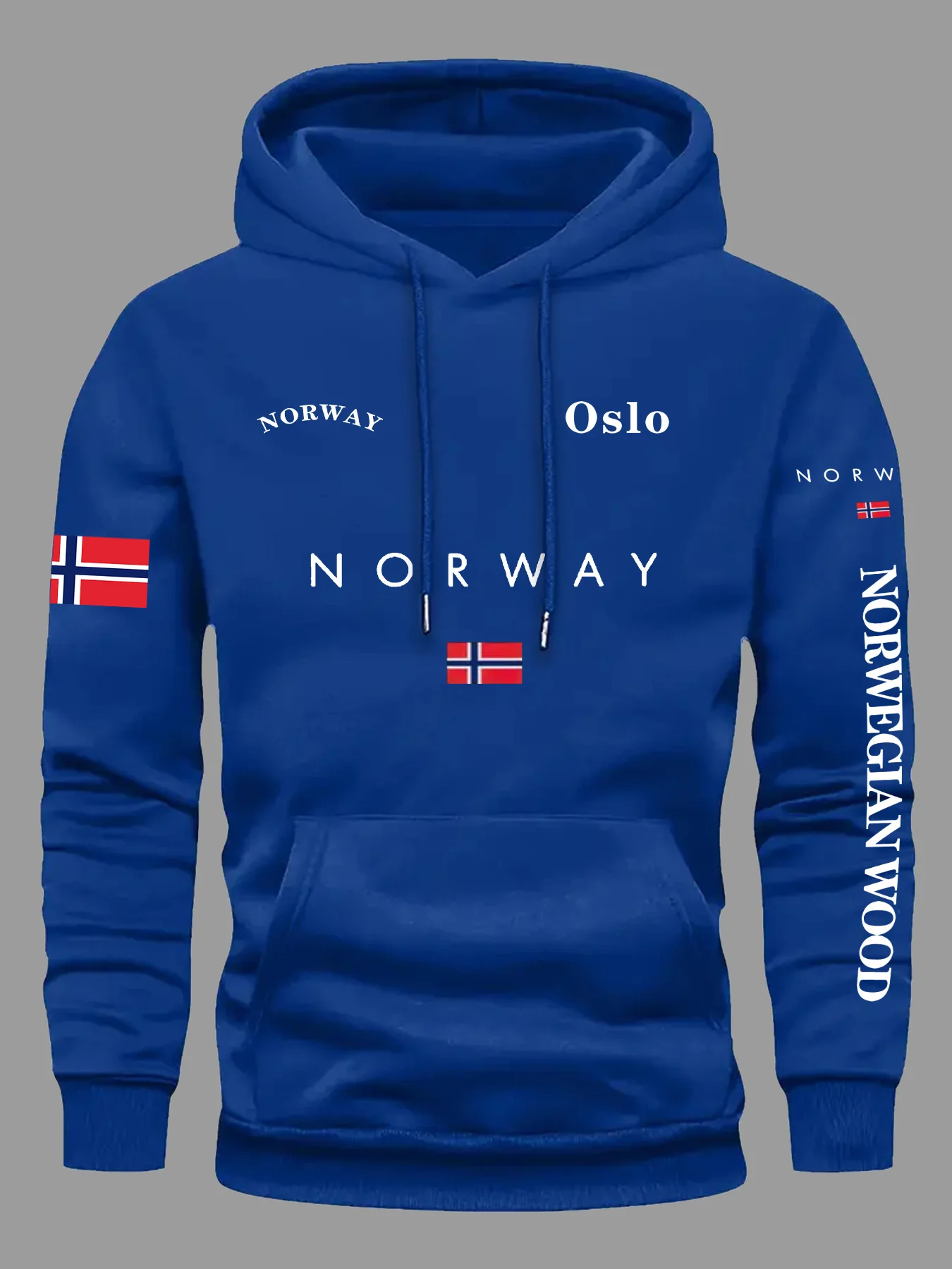 NORVEÇ Bayraklı Kapüşonlu Swea - Winter Clothing Norway incelemesi ve fiyatı