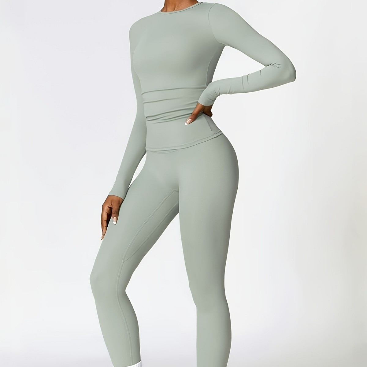 Dar kesim yoga kıyafeti ince u - Winter Clothing Women'S incelemesi ve fiyatı