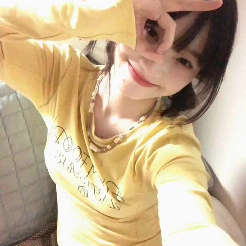 Kadın T Shirt O Boyun Uzun Kol - Yellow Winter Clothing incelemesi ve fiyatı