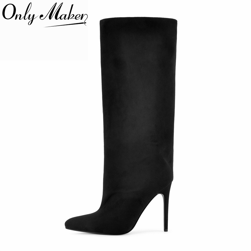 Onlymaker Siyah Suni Süet Diz  - Winter Clothing Women'S incelemesi ve fiyatı