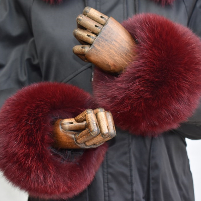 Kadınlar için tilki kürk manşe - Winter Clothing Pk incelemesi ve fiyatı