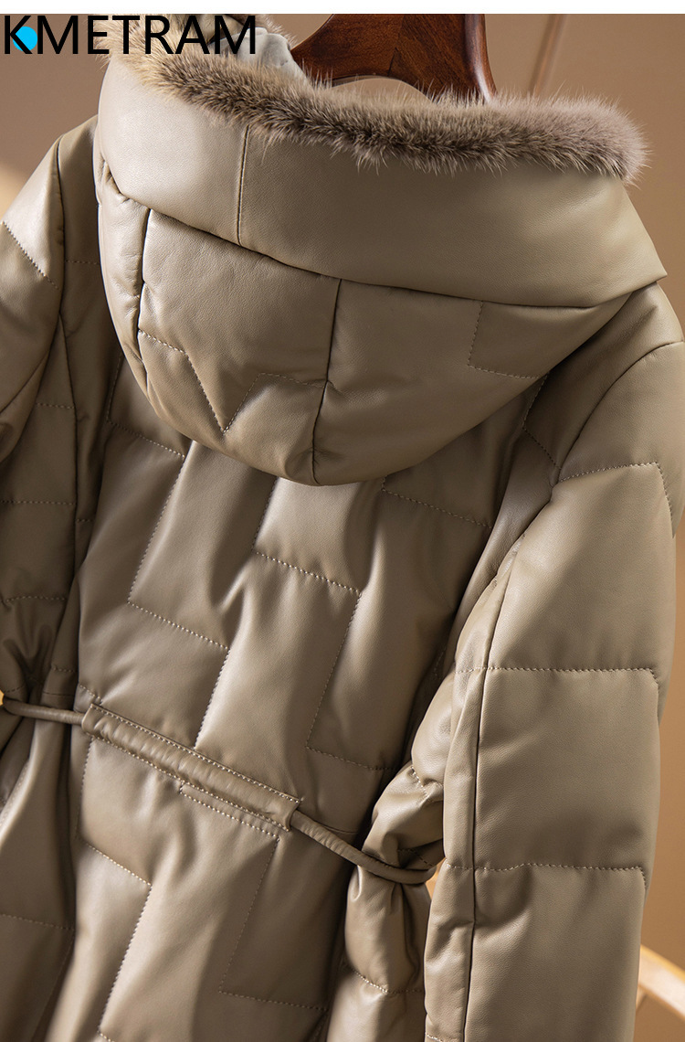KMETRAM Hakiki Koyun Derisi Şi - Puffer Jacket Women Down incelemesi ve fiyatı