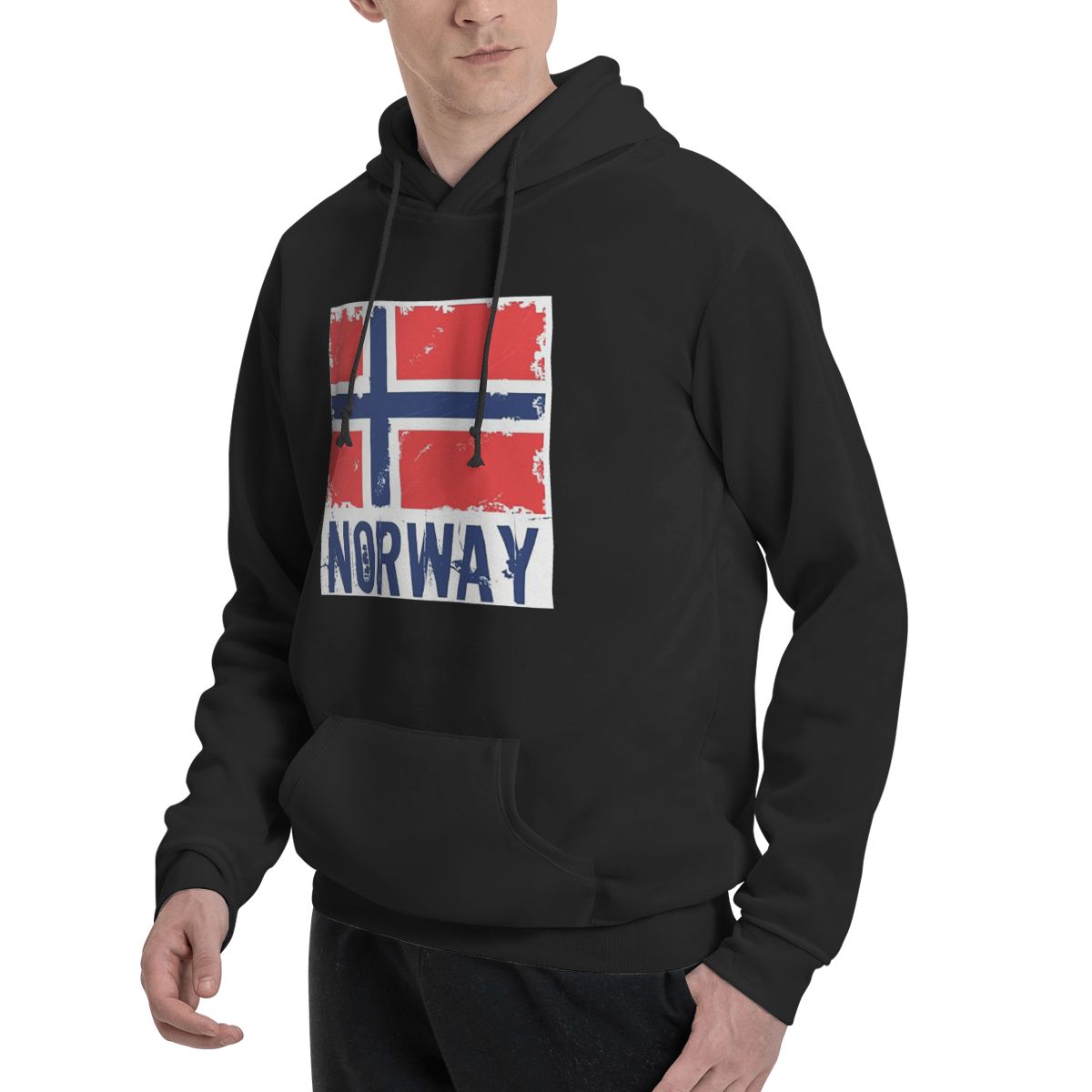 Norveç Bayrağı Baskılı Kapüşon - Winter Clothing Norway incelemesi ve fiyatı