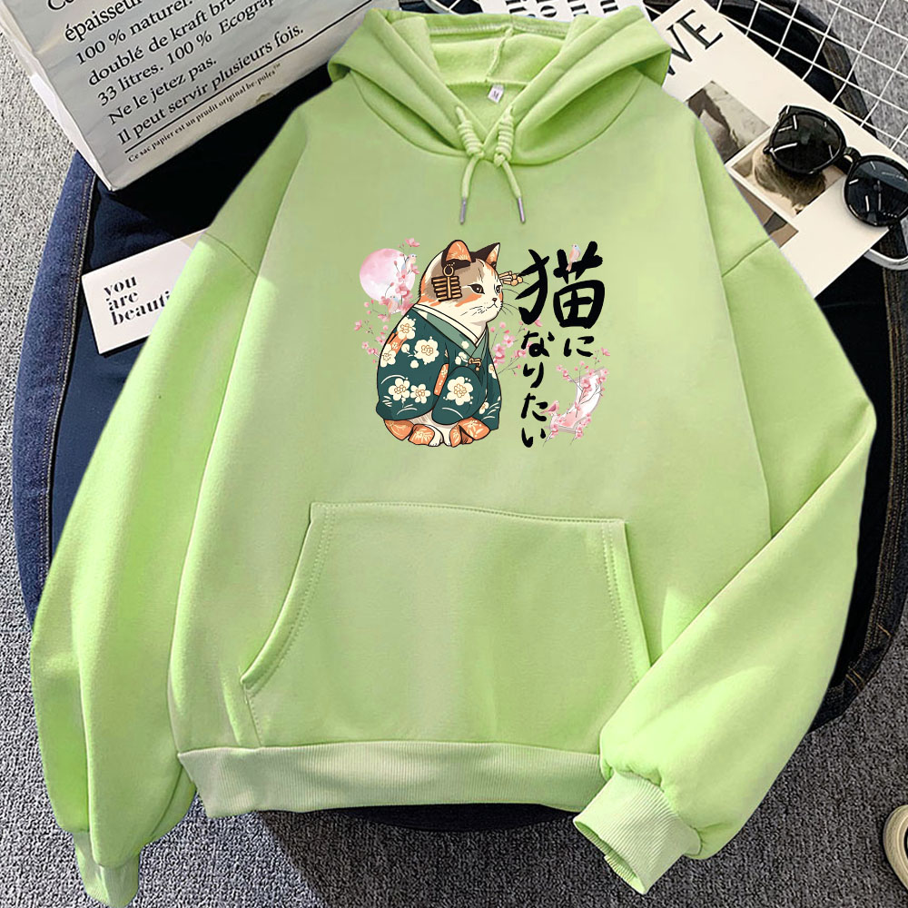 Ukiyoe tarzı Kanji kedi baskı  - Yellow Winter Clothing incelemesi ve fiyatı
