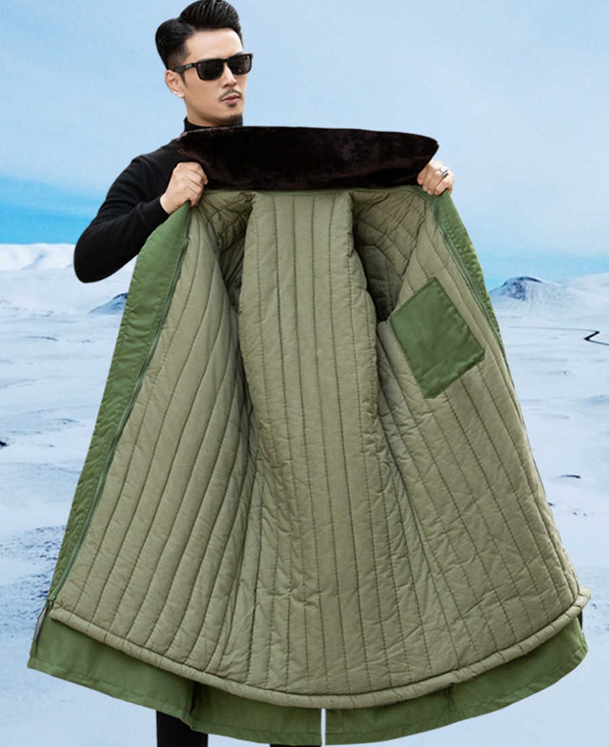 Kadın Kadife Uzun Ceket Soğuk  - Yellow Winter Clothing incelemesi ve fiyatı