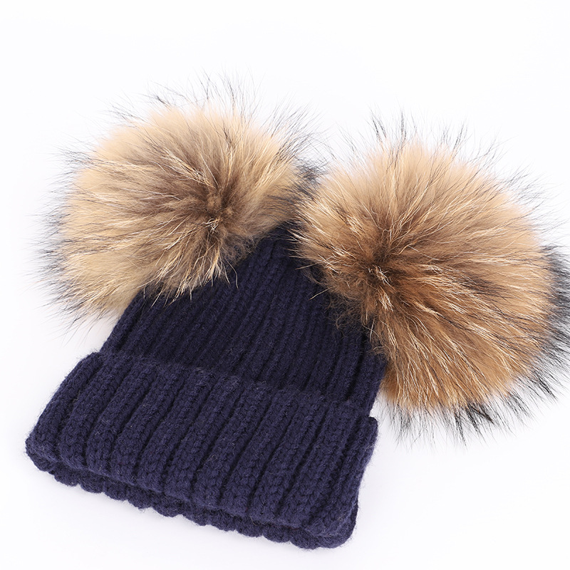 Gerçek Rakun Kürk Topları Çocu - Winter Clothing Girls incelemesi ve fiyatı