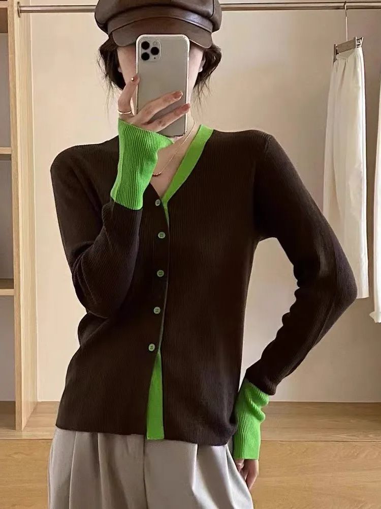 Sonbahar örgü hırka kız Patchw - Winter Clothing Girls incelemesi ve fiyatı