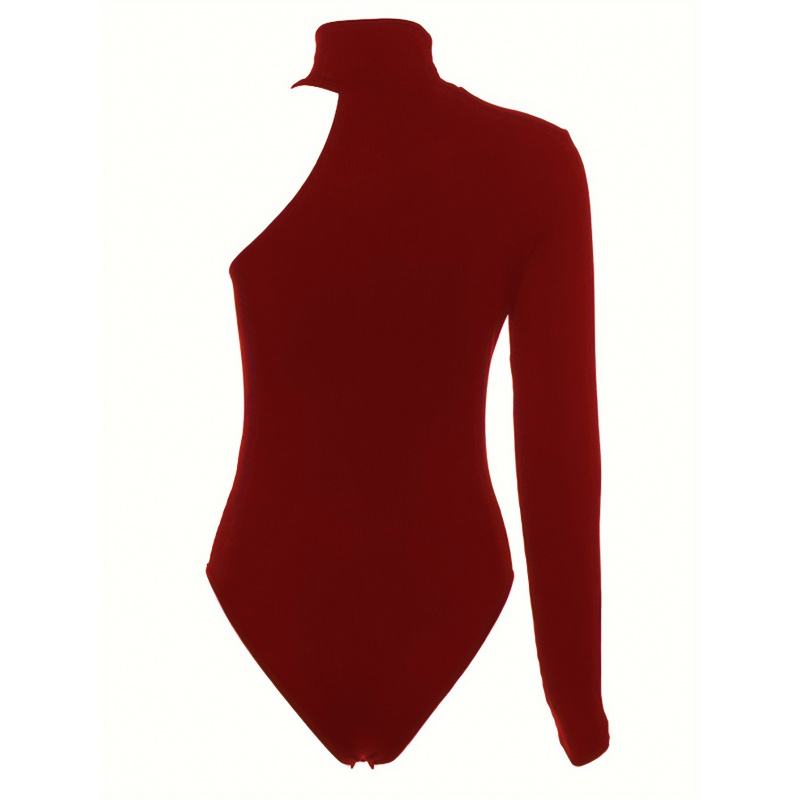 Düz Asimetrik Tek Omuzlu Nervü - Winter Clothing Women'S incelemesi ve fiyatı