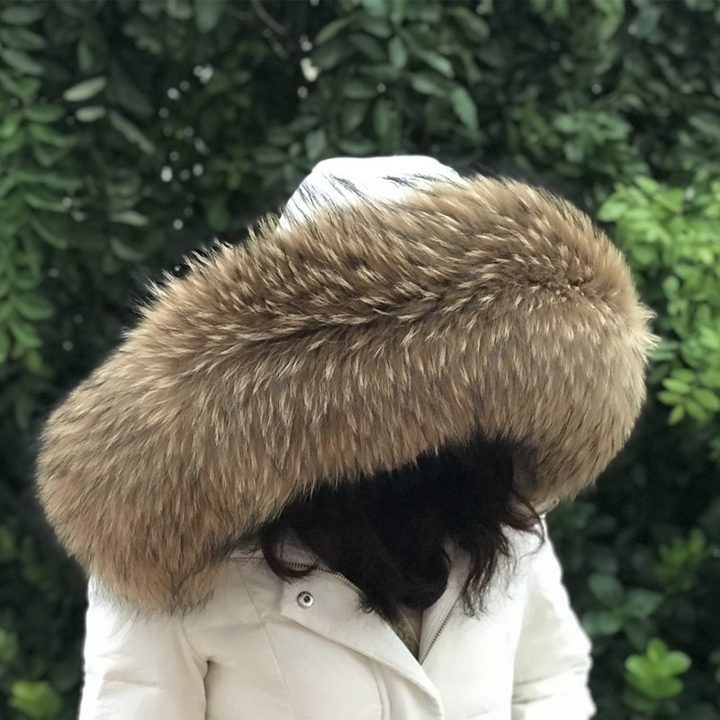 Kürk yaka kadın kış doğal raku - Winter Clothing Women Sale incelemesi ve fiyatı