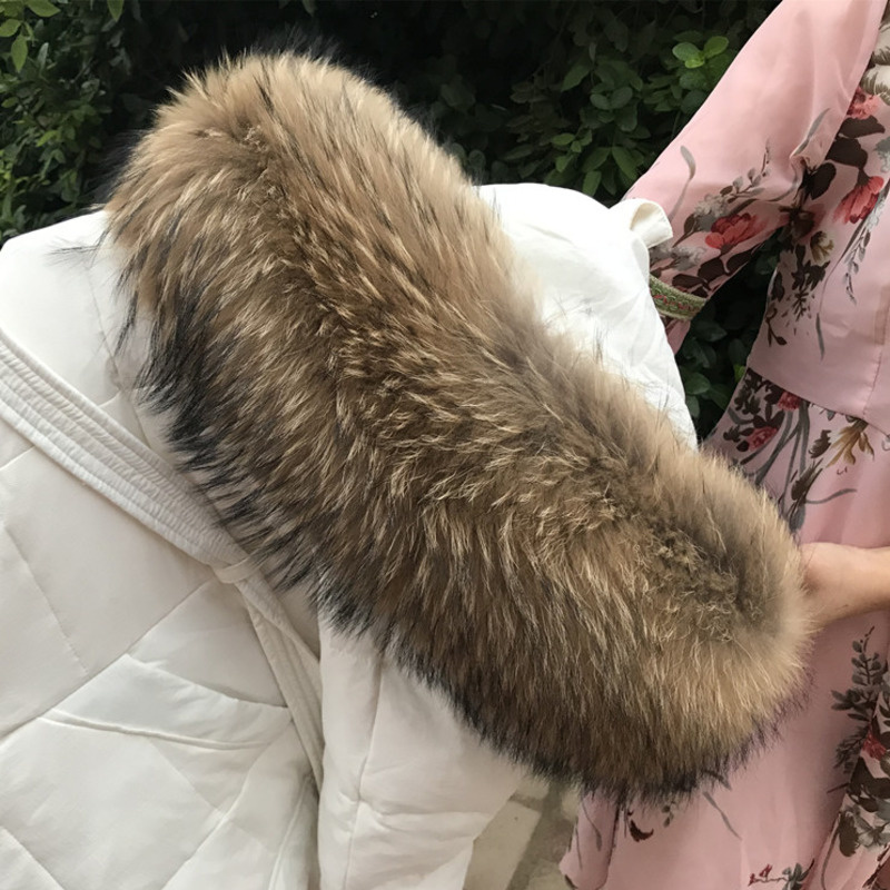 Kürk yaka kadın kış doğal raku - Winter Clothing Women Sale incelemesi ve fiyatı
