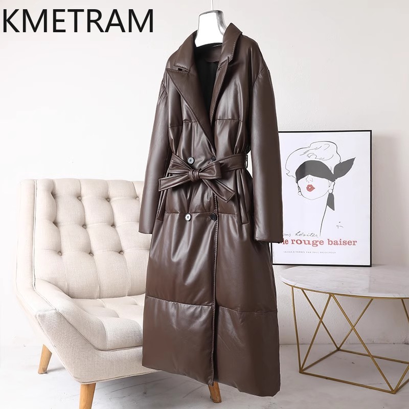Beyaz Kaz Tüyü Hakiki Deri Bal - Puffer Jacket Women Down incelemesi ve fiyatı